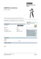 Datenblatt zu Phoenix Contact 1687419, EAN: 4017918594749