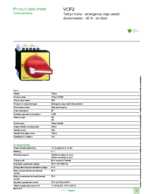 Datasheet for Schneider Electric VCF2, EAN: 3389110449358