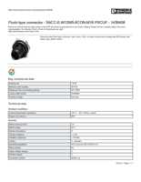 Datasheet for Phoenix Contact 1436408, EAN: 4046356438353