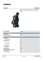 Datasheet for Siemens 3SB34201A, EAN: 4011209170094