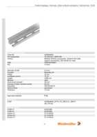Datasheet for Weidmüller 0236500000, EAN: 4008190183967
