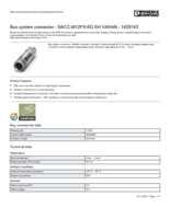 Datasheet for Phoenix Contact 1429143, EAN: 4046356323109