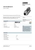 Datasheet for Phoenix Contact 1543236, EAN: 4046356097390