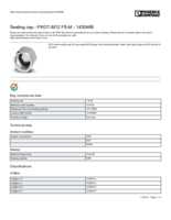 Datasheet for Phoenix Contact 1430488, EAN: 4046356325776