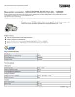 Datasheet for Phoenix Contact 1430420, EAN: 4046356321501