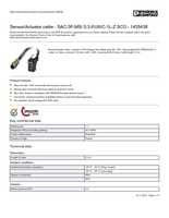 Datasheet for Phoenix Contact 1435438, EAN: 4046356413725