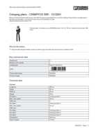 Datasheet for Phoenix Contact 1212041, EAN: 4046356453912