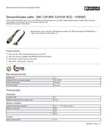 Datasheet for Phoenix Contact 1430543, EAN: 4046356456364