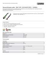 Datasheet for Phoenix Contact 1430624, EAN: 4046356456678