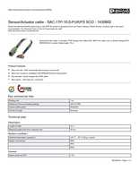 Datasheet for Phoenix Contact 1430802, EAN: 4046356456623