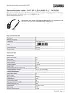 Datasheet for Phoenix Contact 1435250, EAN: 4046356413589