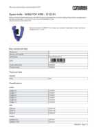 Datenblatt zu Phoenix Contact 1212151, EAN: 4046356455480