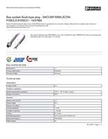 Datasheet for Phoenix Contact 1437504, EAN: 4046356457637