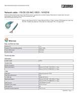 Datasheet for Phoenix Contact 1416318, EAN: 4046356475617