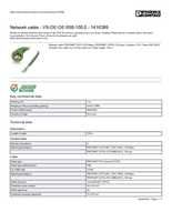 Datasheet for Phoenix Contact 1416389, EAN: 4046356474023