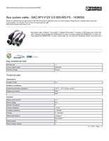 Datasheet for Phoenix Contact 1436055, EAN: 4046356432306