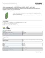 Datasheet for Phoenix Contact 2297523, EAN: 4046356175777