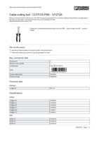 Datasheet for Phoenix Contact 1212124, EAN: 4046356454247