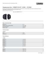 Datasheet for Phoenix Contact 1212049, EAN: 4046356455091