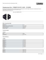 Datasheet for Phoenix Contact 1212056, EAN: 4046356455084
