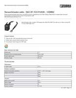 Datasheet for Phoenix Contact 1438862, EAN: 4046356496728