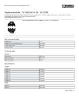 Datasheet for Phoenix Contact 1212239, EAN: 4046356449847