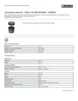 Datasheet for Phoenix Contact 2700091, EAN: 4046356490146