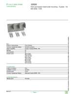Datasheet for Schneider Electric 33599, EAN: 3303430335993