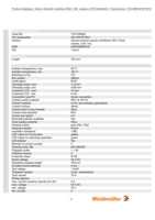 Datasheet for Weidmüller 1701230000, EAN: 4008190949730