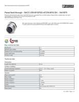 Datenblatt zu Phoenix Contact 1441875, EAN: 4046356534079