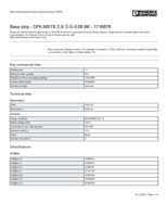 Datenblatt zu Phoenix Contact 1441888, EAN: 4046356534109