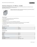 Datasheet for Phoenix Contact 1212456, EAN: 4046356526883