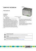 Datasheet for Phoenix Contact 2866789, EAN: 4046356421720