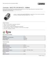 Datasheet for Phoenix Contact 1559644, EAN: 4046356314862