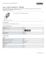 Datasheet for Phoenix Contact 3061295, EAN: 4046356523622