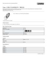 Datasheet for Phoenix Contact 3061321, EAN: 4046356523653