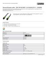 Datasheet for Phoenix Contact 1442858, EAN: 4046356535762