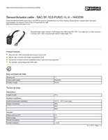 Datasheet for Phoenix Contact 1443255, EAN: 4046356531061