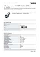 Datenblatt zu Phoenix Contact 1419182, EAN: 4046356539555