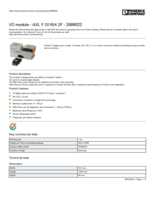 Datasheet for Phoenix Contact 2688022, EAN: 4046356501606
