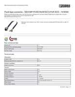 Datasheet for Phoenix Contact 1419344, EAN: 4046356533355