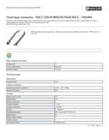 Datasheet for Phoenix Contact 1453494, EAN: 4046356554428