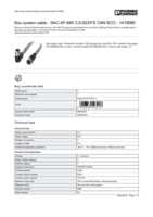 Datasheet for Phoenix Contact 1419060, EAN: 4046356543217