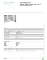 Datasheet for Schneider Electric NSYECPLAZ123G, EAN: 3606485405278