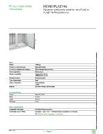 Datasheet for Schneider Electric NSYECPLAZ74G, EAN: 3606485405322
