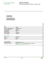 Datasheet for Schneider Electric NSYTL27360G, EAN: 3606480777448
