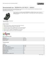 Datasheet for Phoenix Contact 1453012, EAN: 4046356553636