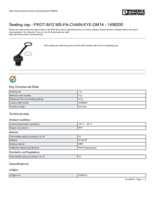 Datasheet for Phoenix Contact 1456200, EAN: 4046356605724