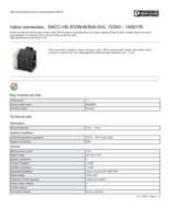 Datasheet for Phoenix Contact 1452178, EAN: 4046356536349