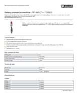 Datenblatt zu Phoenix Contact 1212532, EAN: 4046356589673